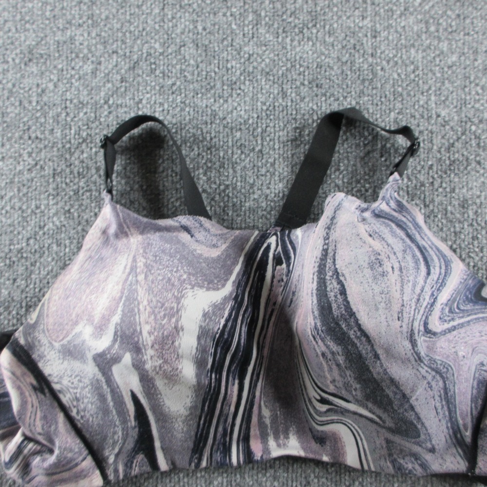 Victoria's Secret Sports Bra Womens‎ 34DD Gray Tie Dye Padded Wireless Athletic